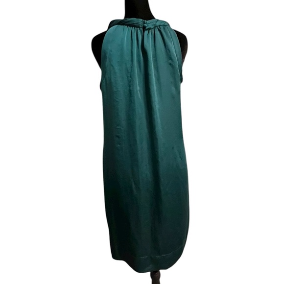 Women's Talbots Green Sleeveless Dress 10P - Picture 4 of 8
